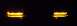 1985 Ford Crown Victoria LTD - Two amber lights are visible against a black background.