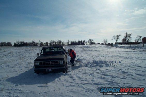 playing in the field at our farm and we didn't make it with the ranger