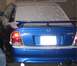 2001 Mazda Protege - Snow my last day in Maryland, lucky i had the truck