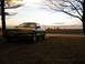 1996 Ford Probe - A 1996 Ford Probe is parked on a grassy area with trees and a rural landscape in the background during sunset.