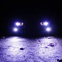 hid_lights.jpg 2000 Midnight Black Ford Taurus SES 4-Door Sedan - HID Headlight Kit from eBay.com
