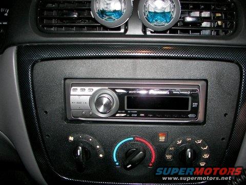Audio System Installation - Metra Dash Kit and Pioneer Head Unit installed