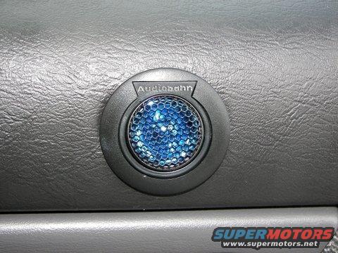 Audio System Installation - Component Tweeter install