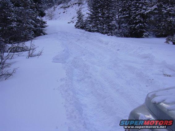 pictures-063.jpg The 50 foot drag from one side of the road, into the other bank.