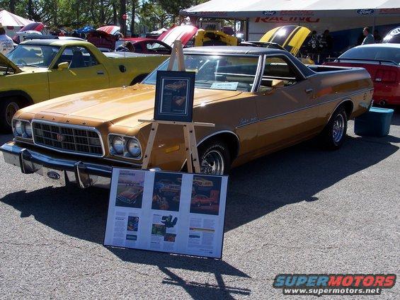 My Ranchero on the line with display.  This eventually fell and shattered.