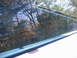 Horribly scratched window
