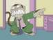 1996 Ford Probe - A cartoon monkey dressed in business attire gestures emphatically while sitting in an office.