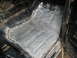 1979 Ford Bronco - Vehicle interior floor pan repair in progress, showing bare metal and welding.