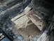1979 Ford Bronco - The interior floor pan shows significant rust and damage, indicating poor condition.