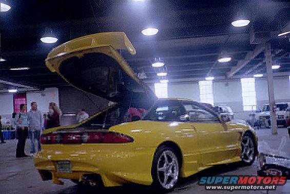 my car when it was yellow and riced out
bomex front, AAS sides and rear, SS hood, D1 fenders, custom quad headlights, shaved rear wiper and antenae