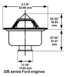 1978 Ford Bronco - Cooper-Robertshaw Thermostat 192-195. Supposedly excellent quality.