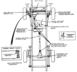 1978 Ford Bronco - This diagram illustrates the intricate details of a vehicle's front suspension system.