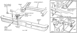 1978 Ford Bronco - This is a technical diagram illustrating various vehicle parts and their assembly.