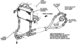 1978 Ford Bronco - This diagram illustrates a vehicle's suspension system components.