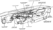 1978 Ford Bronco - Diagram shows various parts of a vehicle's front suspension system.