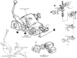 1978 Ford Bronco - Diagram shows a disassembled carburetor with various components.