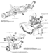 1978 Ford Bronco - This diagram shows the exploded view of various engine components, potentially related to a 1978 Ford Bronco.