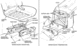 1978 Ford Bronco - Exploded diagrams detail various vehicle parts and their assembly.