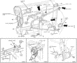 1978 Ford Bronco - This diagram shows an exploded view of various vehicle components with identifying text.