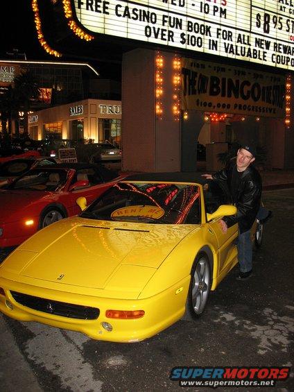 vegas65.jpg Allen had a special night with the Ferrari