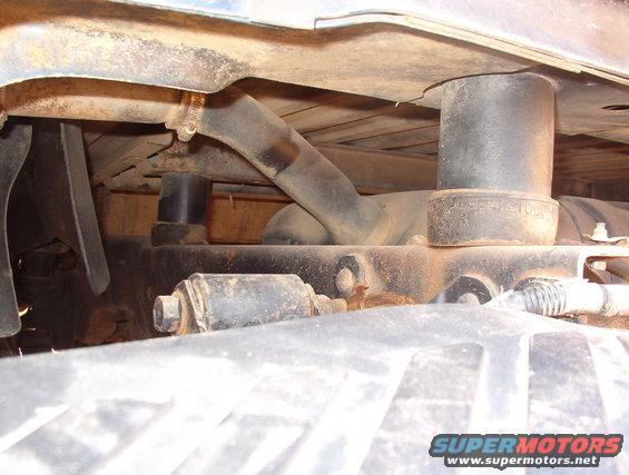 This about as far as you can stretch the stock filler neck hose.