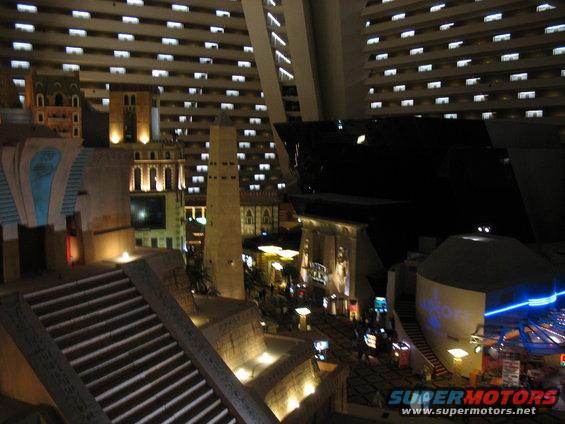 vegas78.jpg The view of the hotel from outside our room (11th floor)