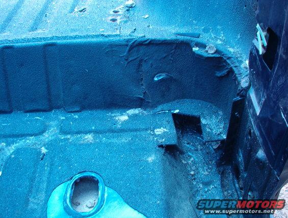 This plate was a total waste.  It's not even 1/4" thick, and not over the body's substructure.  It should have been ~6" forward & inboard, beside the body mount bolt hole.