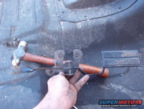 If it's caught in time, the pin can be driven back into the arm securely.  I plan to get this tack-welded, though.