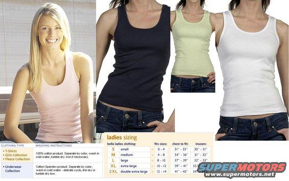 bella1080promo.jpg Bella - Ladies Tank top
