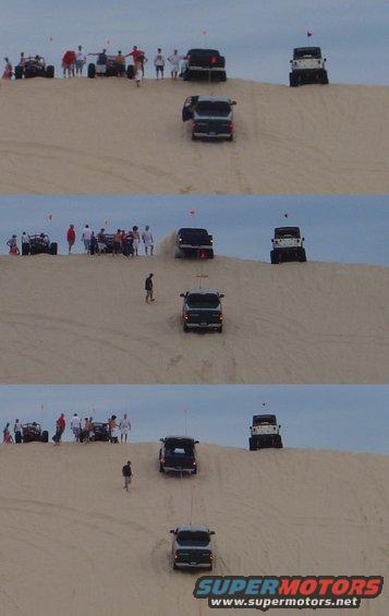 Time line is from the top down...thats me at the bottom helpin a brother out.