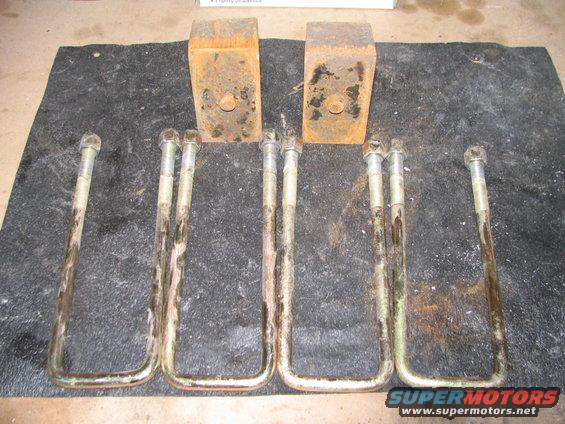 Blocks and ubolts