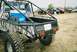 1989 Ford F-350 - This modified 1989 Ford F-350 pickup features a custom roll cage and zebra print body panels.