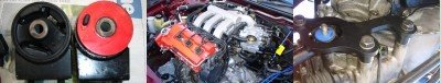 Engine mounts and engine components