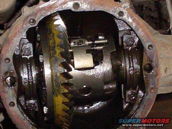 Differential gears and internal components