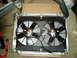 1966 Ford Fairlane - Dual electric cooling fans are mounted to an aluminum radiator assembly.