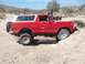 1978 Ford Bronco - real wheel lifted about 2 feet up on right tire