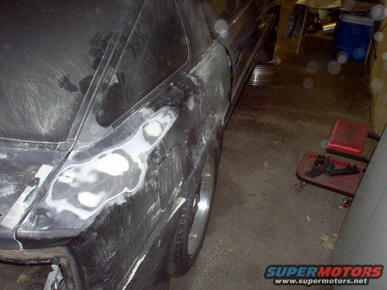 few small dents filled, passenger side