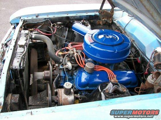 Engine from drivers side