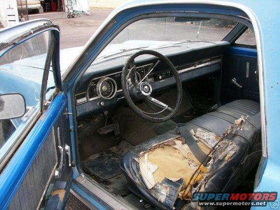 Interior from drivers door