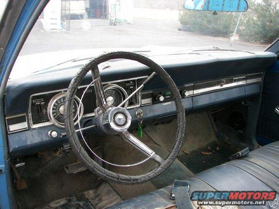 Closeup of dash thru drivers door