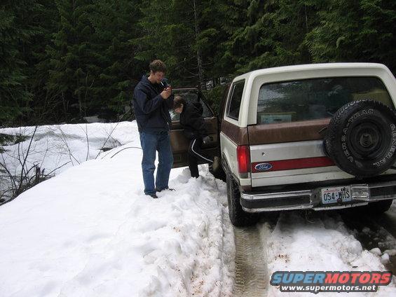 End of the road and thatsnow joke !