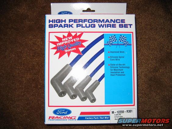 9mm Ford Racing wires