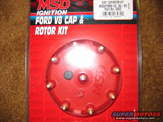 MSD Cap and Rotor