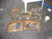 1997 Ford Crown Victoria - Collection of various tools, including wrenches, organized in cardboard boxes on a floor.