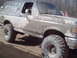 1991 Ford Bronco - Muddy 1991 Ford Bronco after off-roading.