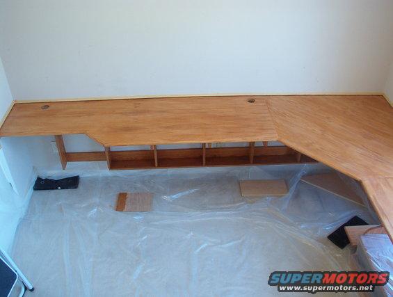 68stainhers.jpg The first coat went on pretty well, even though this angle doesn't show it.