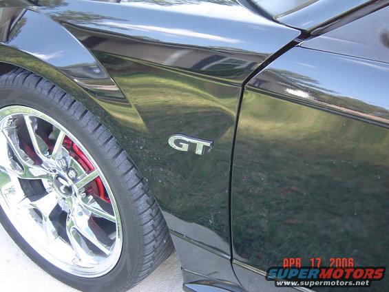 Fender is wacked a Bit.....Its sitting a little out and the Fender to Hood Lineup Sucks now.