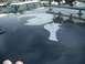 1992 Ford Ranger - Hood paint is severely damaged, revealing primer in multiple areas.