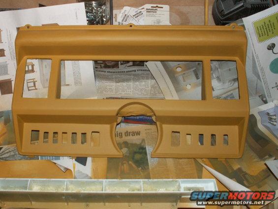 customised dash fascia