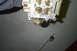 1991 Ford Crown Victoria LTD - A carburetor, likely for an older vehicle, is held up for inspection, showing its internal components.